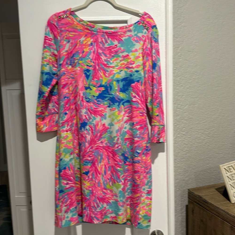 Lily Pulitzer 3/4 length sleeve dress